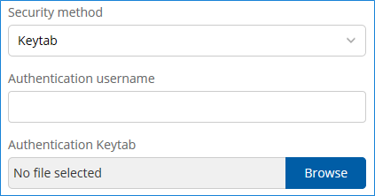 Keytab options for Hadoop cluster secured with         Kerberos