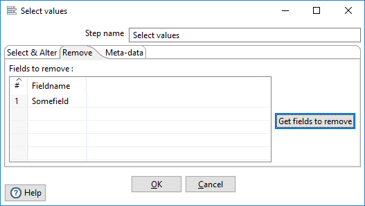 Remove tab in Select             values